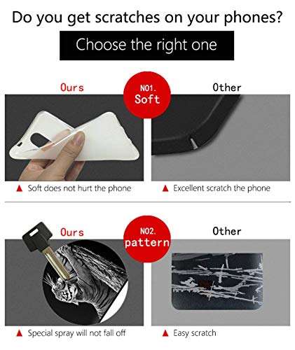 Case for Alcatel Insight Cricket Wireless Smartphone 5 TCL A1 4G LTE A501DL Case TPU Soft Cover Case R-24 2