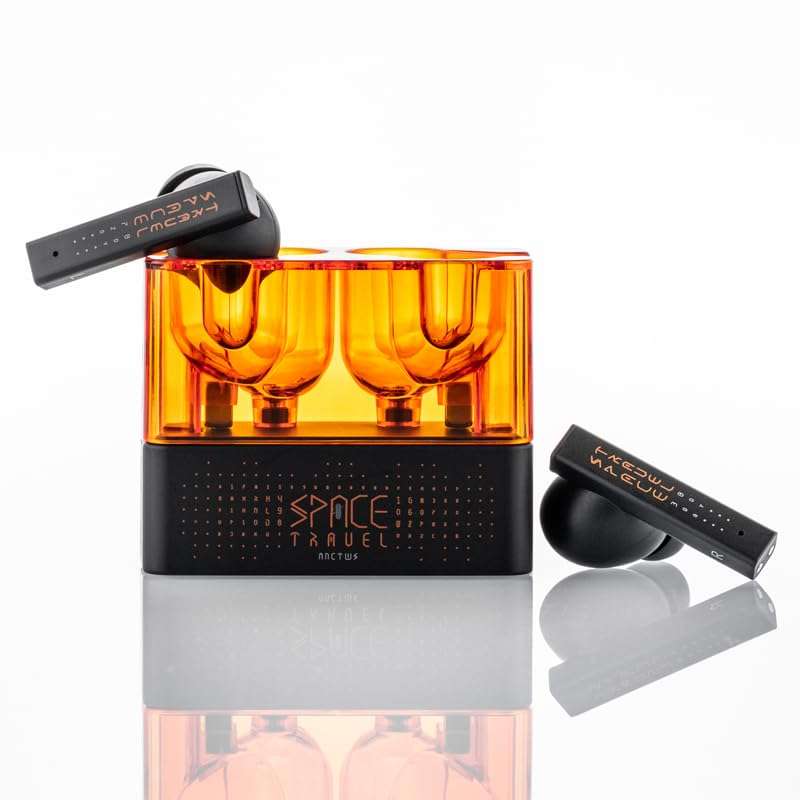 Moondrop Space Travel TWS Earphone Bluetooth 5.3 Noise Canceling True Wireless Stereo IEMs(Black) 1