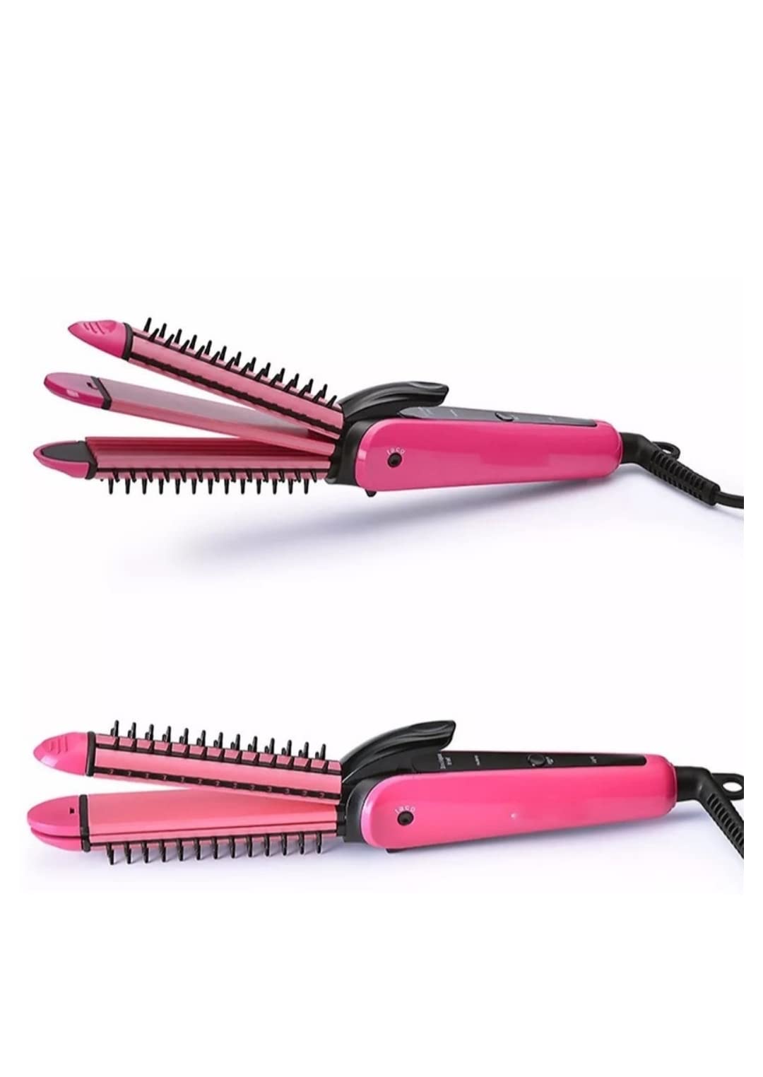Professional Hair Styler 3in1 Straightener,Crimper, And Curler 4