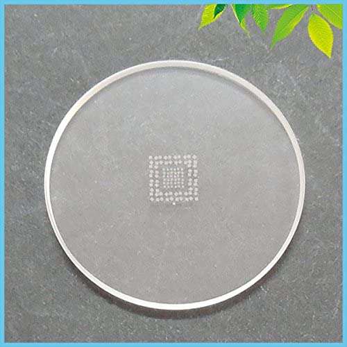 Ubersweet® Microscope Accessory Optical Resolution Test Board Positive D=25mm 1