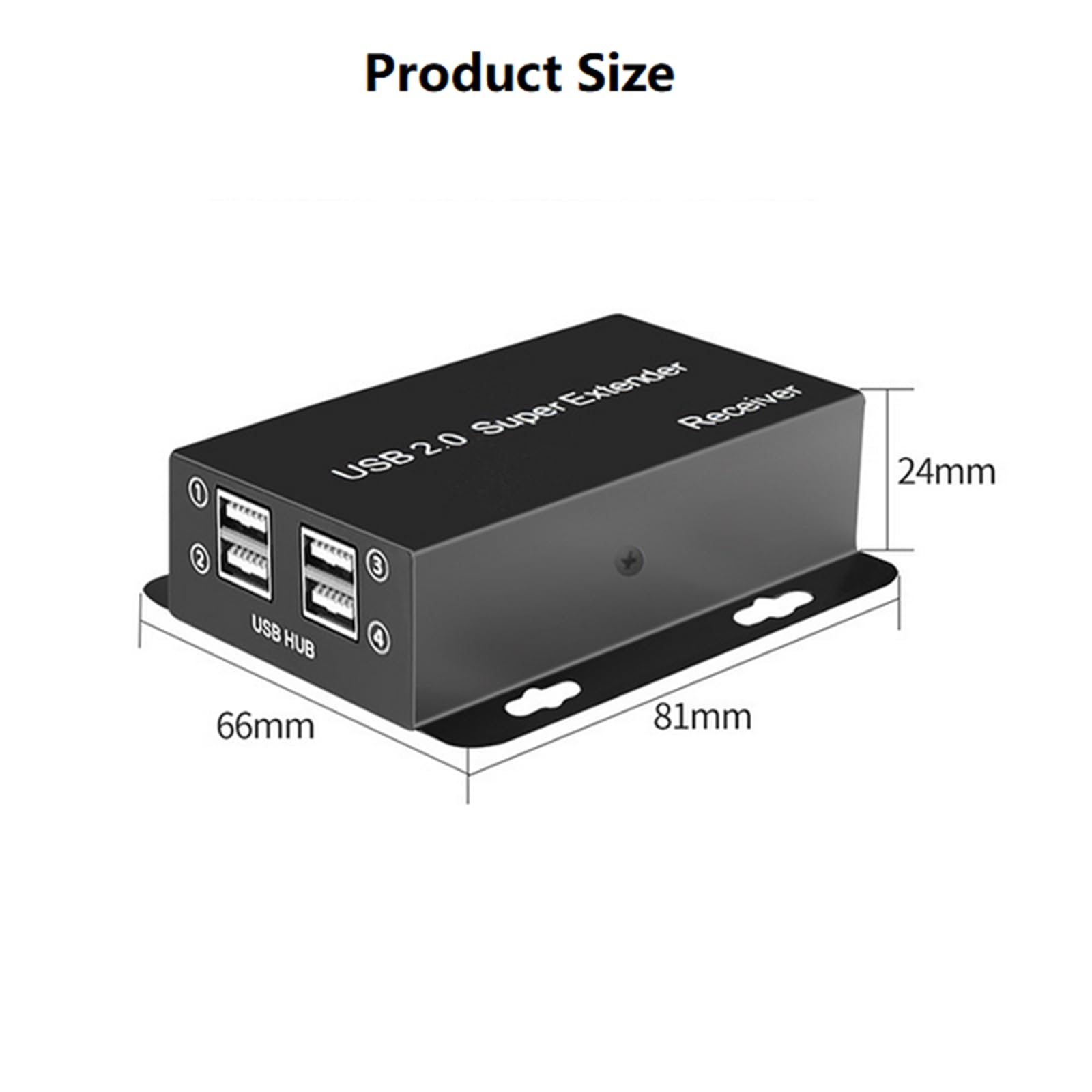 DAGIJIRD USB Network RJ45 Extender Over Cat5e/Cat6/Cat7 Cable Connector Adapter Up to 165ft for PC, Printer, Scanner 5
