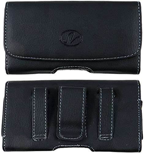 Golden Sheeps Carrying Belt Case for Kyocera Cadence LTE, Dura XTP, Dura XV E4520 Case, Dura XV Plus, Dura XE, Convoy 4, Large Flip Phone or Smartphone Up to [4.3" X2.3" X 0.9"] 1