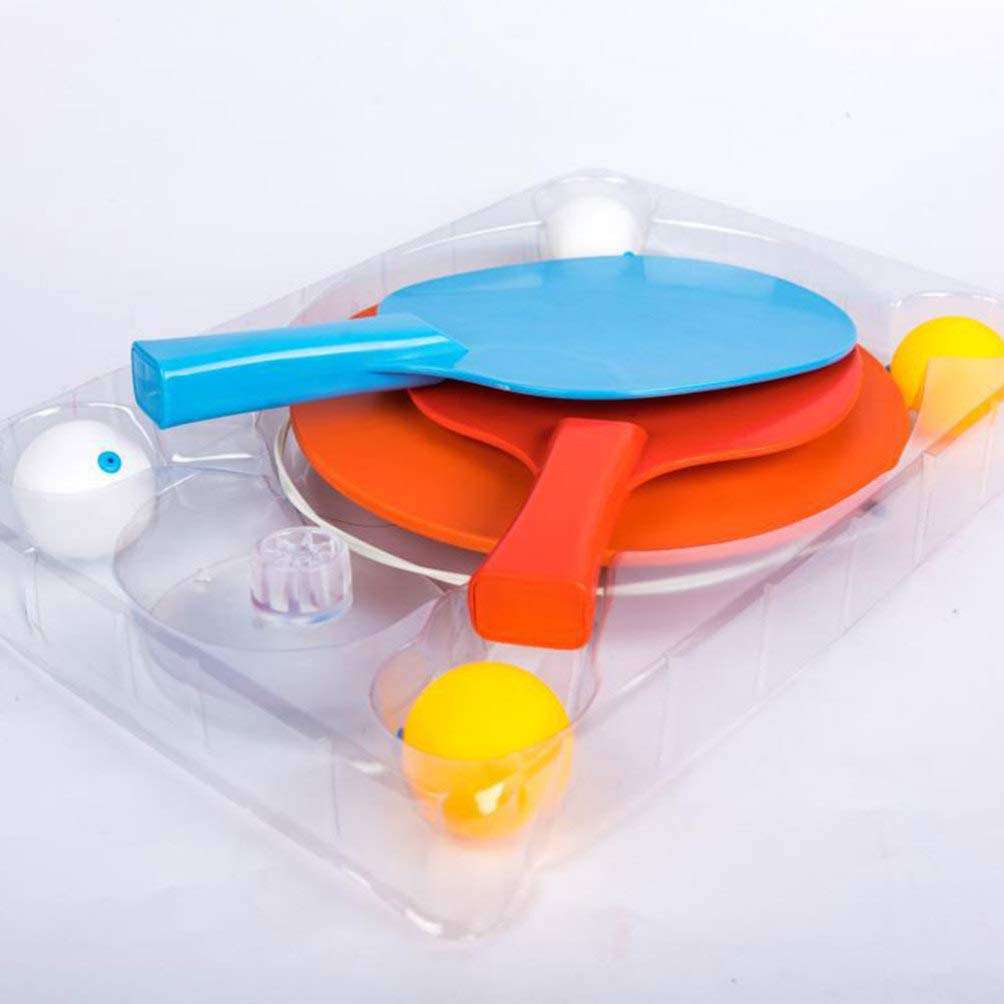 1 Set Sports Training Toy for Children Sports Training Device Table Tennis Training Tool Kids Playsets Tool Gift Table Tennis Trainer Pong Paddles Pong Balls Fitness Bat Elastic 5