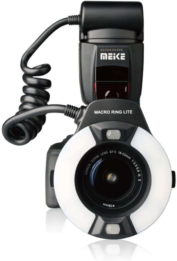 Meike® MK-14EXT Macro TTL Ring Flash for Nikon i-TTL with LED AF Assist lamp 1