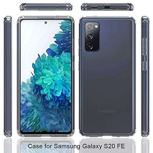 Sucnakp for Galaxy S20 FE Case Samsung S20 FE Case Premium Clear Back Panel + TPU Bumper Cover for Samsung Galaxy S20 Fan Edition 5G（YKL Clear） 2