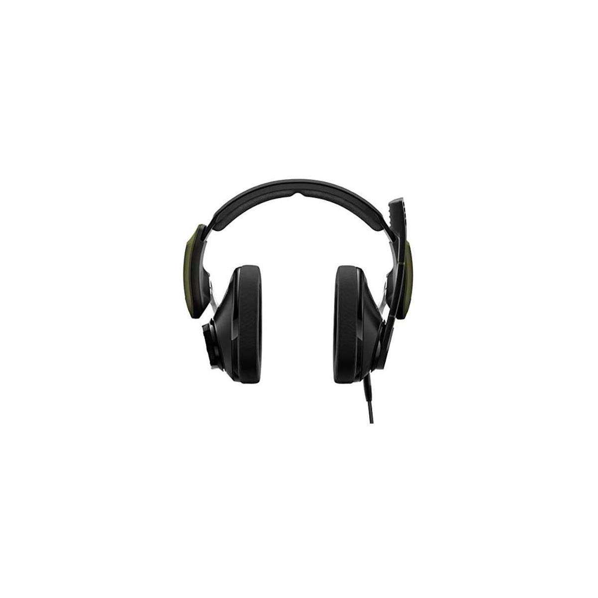 Sennheiser GSP 550 PC Gaming Headset with Dolby 7.1 Surround Sound, Flip-to-Mute microphone, USB connectivity for Dekstop and Laptop compatibility, Open-back ear cups, breathable fabric Headset, black 3