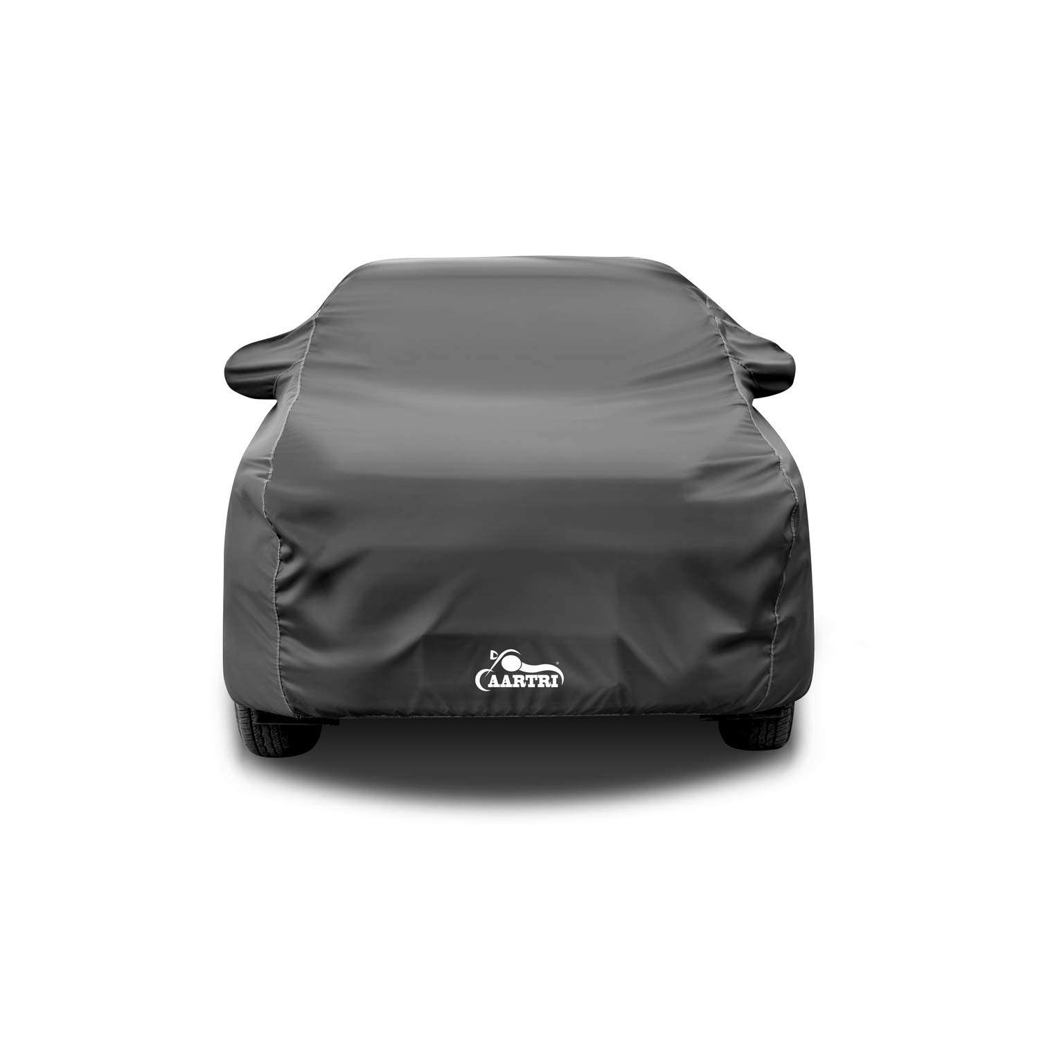 AARTRI Presents 4X4 Imported Quality Fabric 100% Waterproof Car Cover for Renault Captur Platine Dual Tone Diesel (Dark Grey with Mirror Pockets) 3