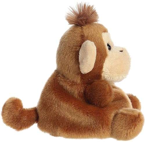 Aurora® Adorable Palm Pals™ Boomer Monkey™ Stuffed Animal - Pocket-Sized Play - Collectable Fun - Brown 5 Inches 4