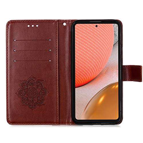 SHHIIA Samsung Galaxy S20 Plus Phone Case Wallet Case with High-Grade PU Leather Trendy Style Flip Wallet【Shockproof TPU Interior Shell 】 Cover for Samsung Galaxy S20 Plus，Brown 2