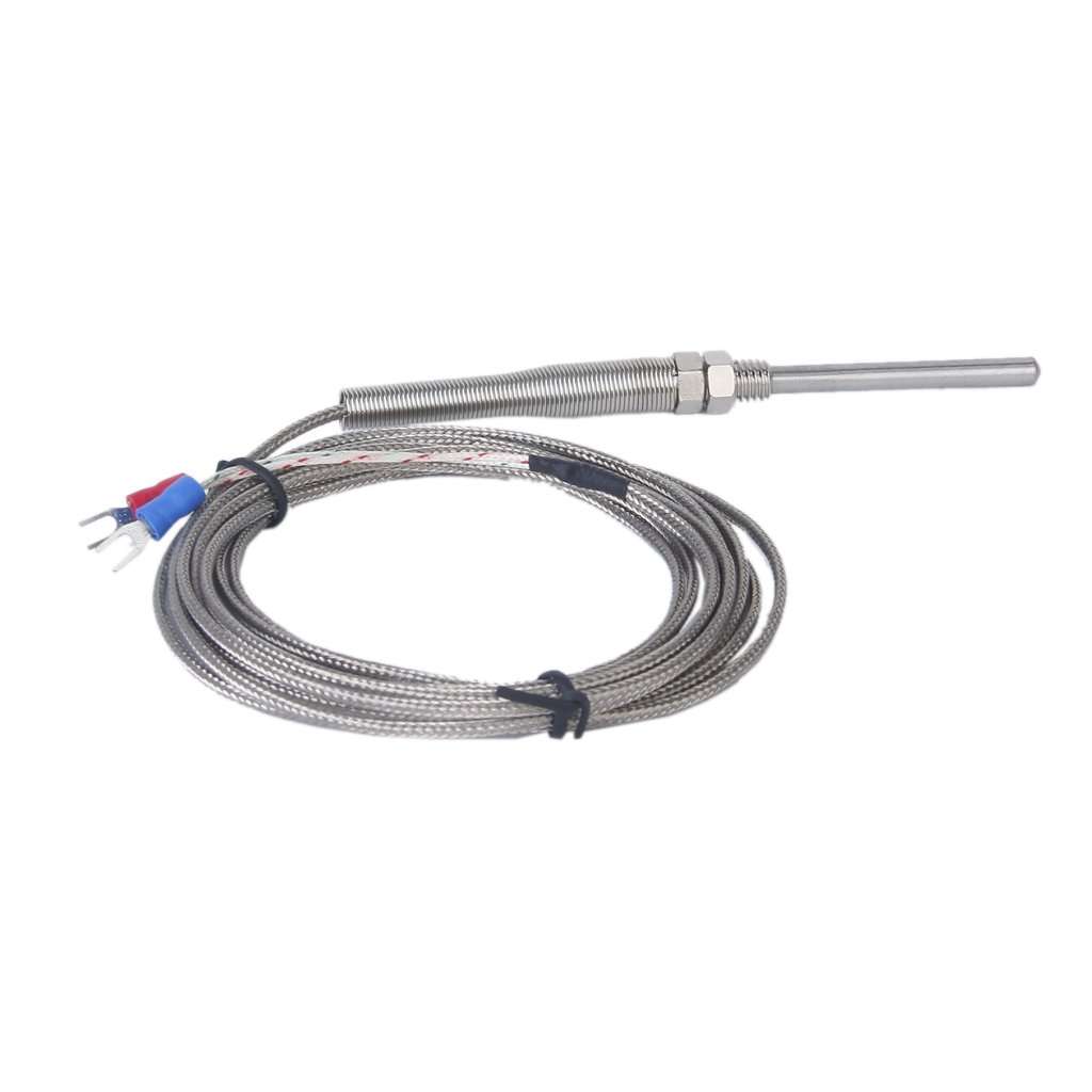 50mm Spade K-Type Temperature Controller Thermocouple Sensor -100°C to 1250°C Probe 3M 2