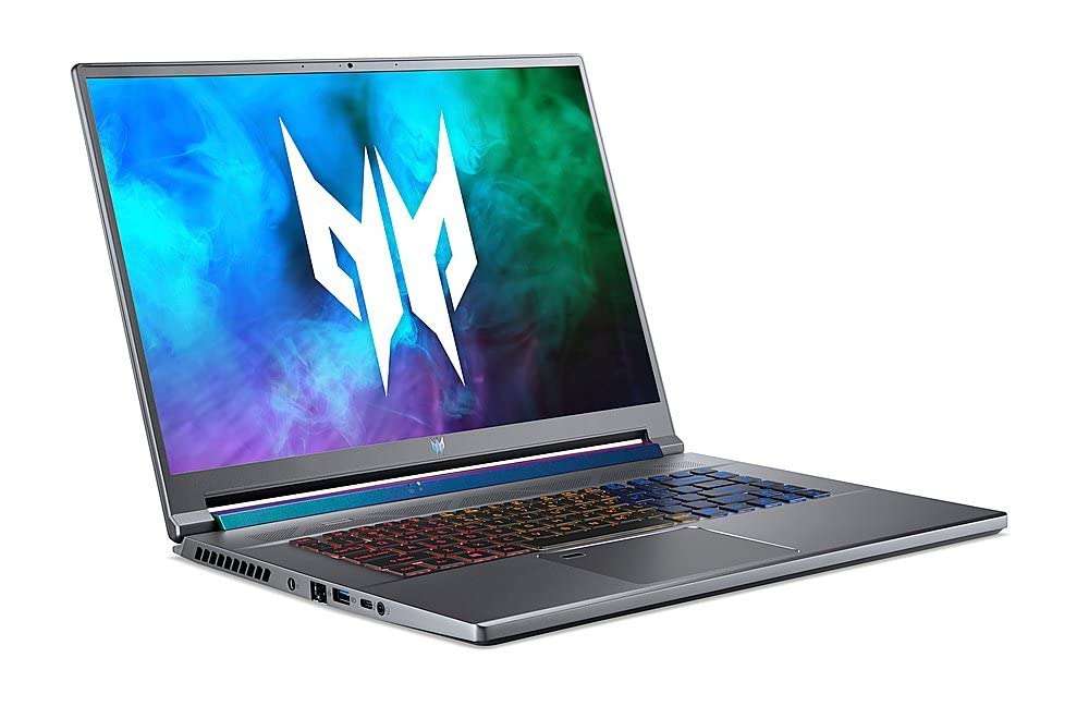 acer Triton 500 SE-16 Gaming Laptop 16.0" IPS WQXGA Display (Intel i7-11800H, 64GB DDR4, 1TB PCIe SSD, RTX 3070, 3-Zone RGB KB, Fingerprint, WiFi 6, Win 11 Pro) Bundle with DKZ Hub 4