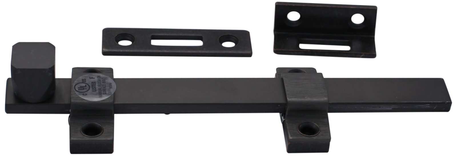 Harnisch Company SB428-10B UL Listed Surface Bolt