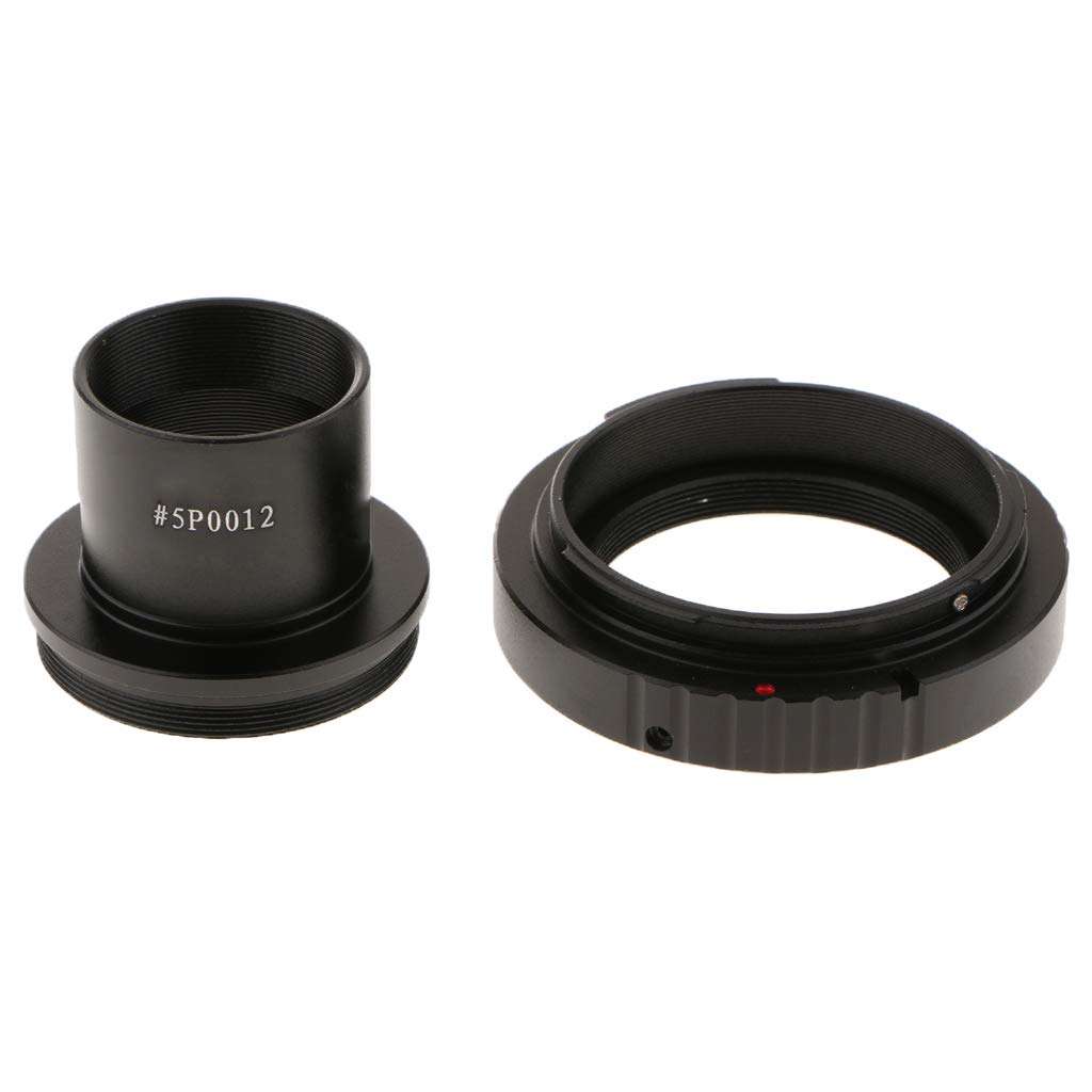 Cyruss 1.25 inch Telescope Mount Adapter (T-Mount) + T2 Lens Adaptor Ring for Olympus SLR Camera Bodies EP1 EP2 EPL1 1