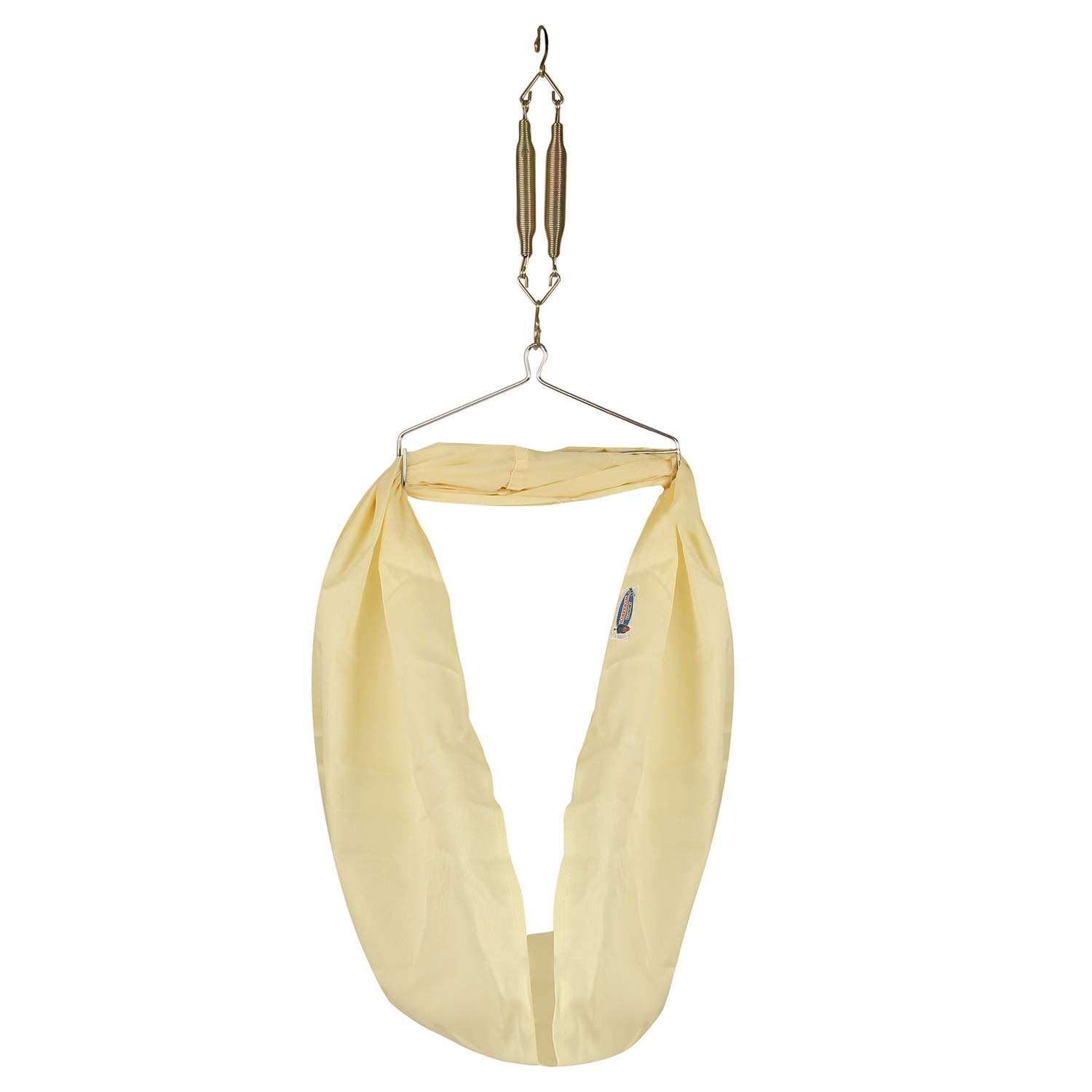 RAREERAM Economy Baby Cloth Cradle with Mosquito NET (Cream)