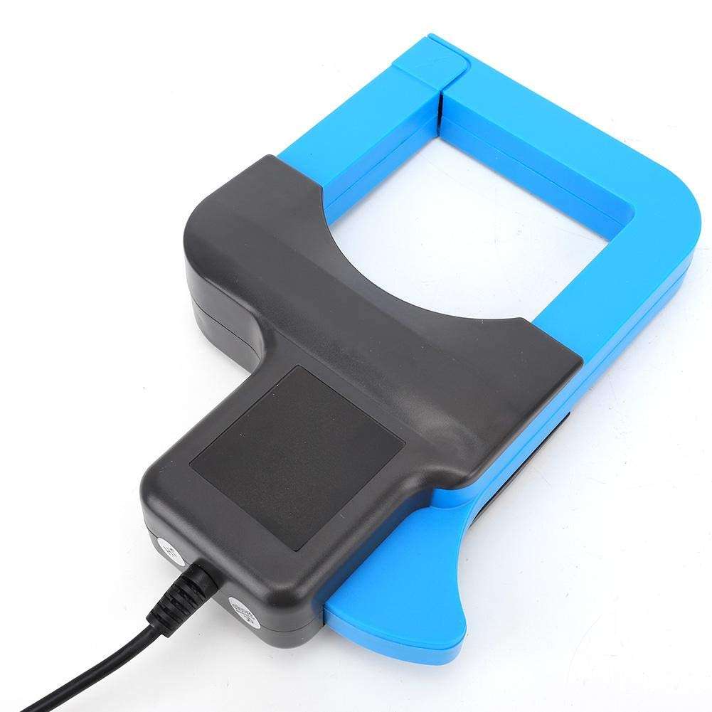 0.00A-1200A AC Current Sensor, Clamp Current Transformer, Easy to Install CT Without Power Off for Electrical Industrial Measuring Instrument Blue BNC Plug 6