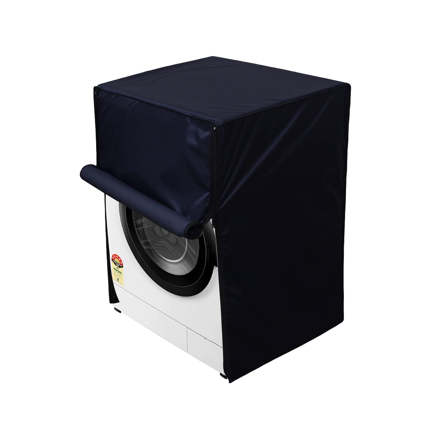 Star Weaves Washing Machine Cover for Samsung 7 Kg Fully-Automatic Front Loading WW70J42E0BX - Waterproof & Dustproof Cover Darkblue