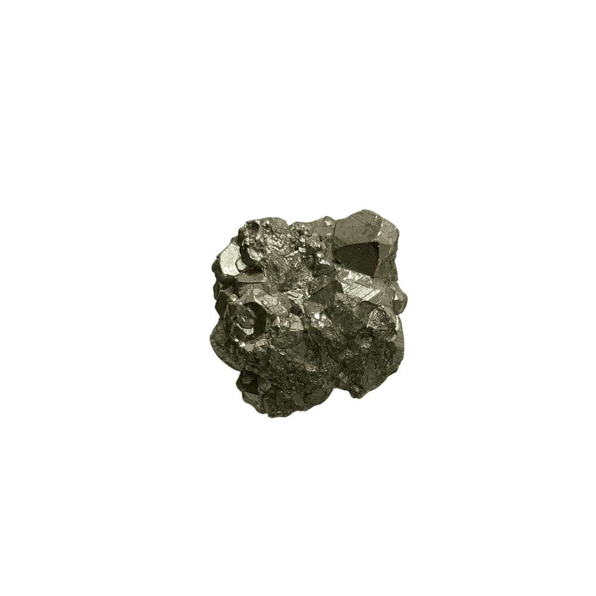 Shubhanjali Pyrite Cluster,Golden Pyrite 20-30 Gm Approx,Raw Pyrite Cluster Stone for Wealth, Attracts Business,Standard-Golden,1 Piece 4