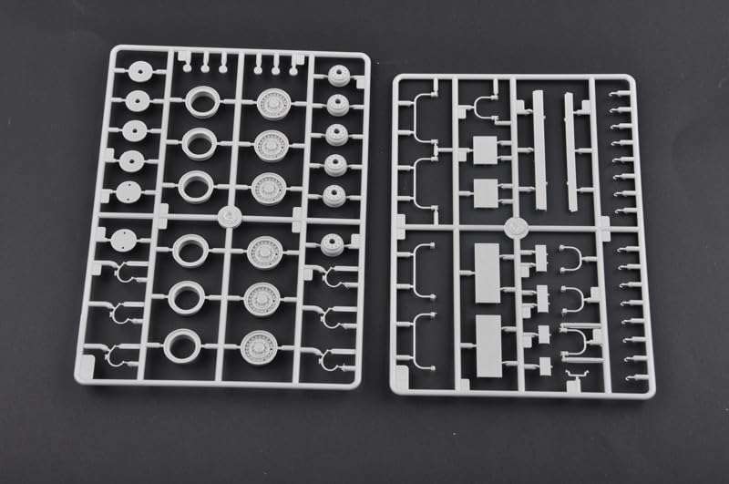 Trumpeter M1078 Light Medium Tactical Vehicle Cargo Truck with Armored Cab Model Kit, Scale 1/35, TSM-1009 6