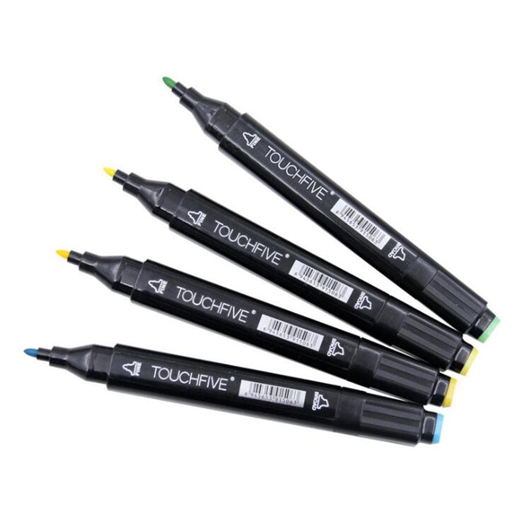 CALANDIS Dual Tips Permanent Marker Pens Alcohol Oil Based Art Markers 36Color 5