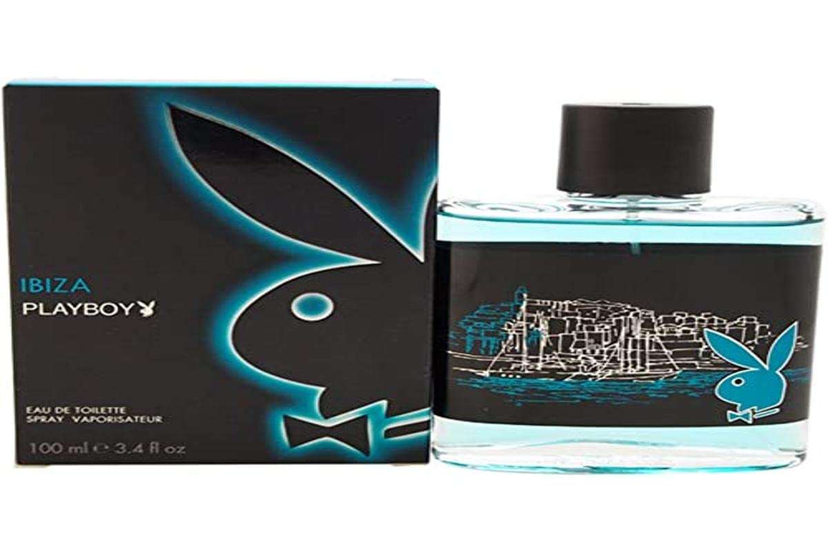 Playboy Ibiza Eau De Toilette Spray for Men, 3.4 Ounce