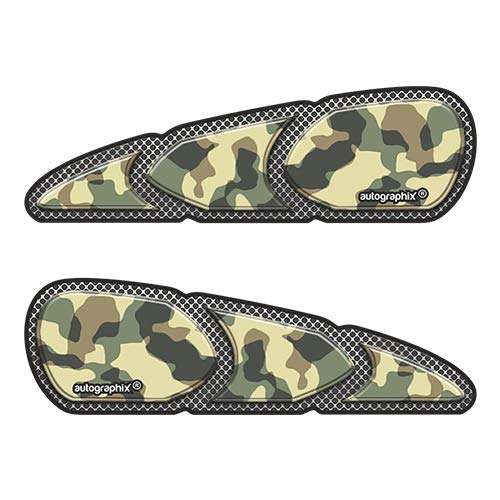 Autographix 1005866 Graphic Bike Stickers (Set of 4, Multicolor) 1