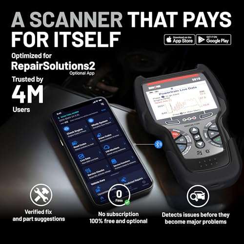 Innova 5610 OBD2 Bidirectional Scan Tool - Understand Your Vehicle, Pinpoint What's Wrong, and Complete Your Repairs with Less Headache, Updates Included, US-Based Technical Support 5