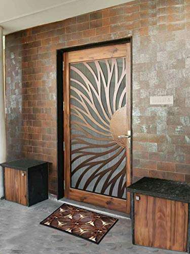 Sapana Carpet-Mats Super Soft Anti Slip Durable Doormat for Home, Bath Mat, Door Mat, Kitchen Mat, Smooth & Water Absorbent Bathmat Lexington LX-05 (60 cm x 40 cm) 3