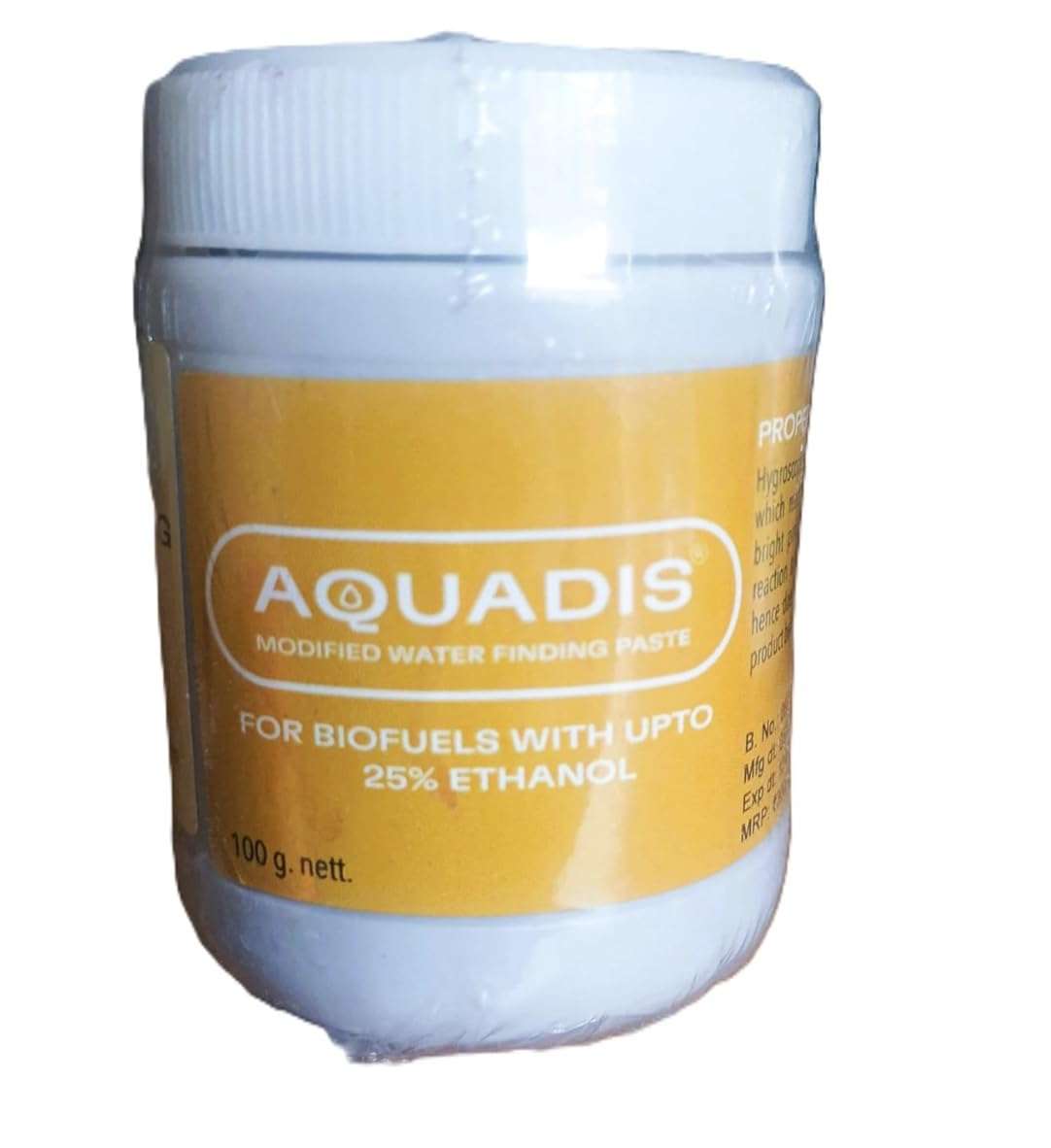 Aquadis Modified Water Finding Paste for Biofuels with up to 25% Ethanol (WATER PASTE), Oleodis Oil Gasoline Finding Paste(OIL PASTE OR DIP PASTE), (100 g Each) Combo Pack for Petroleum Testing 3