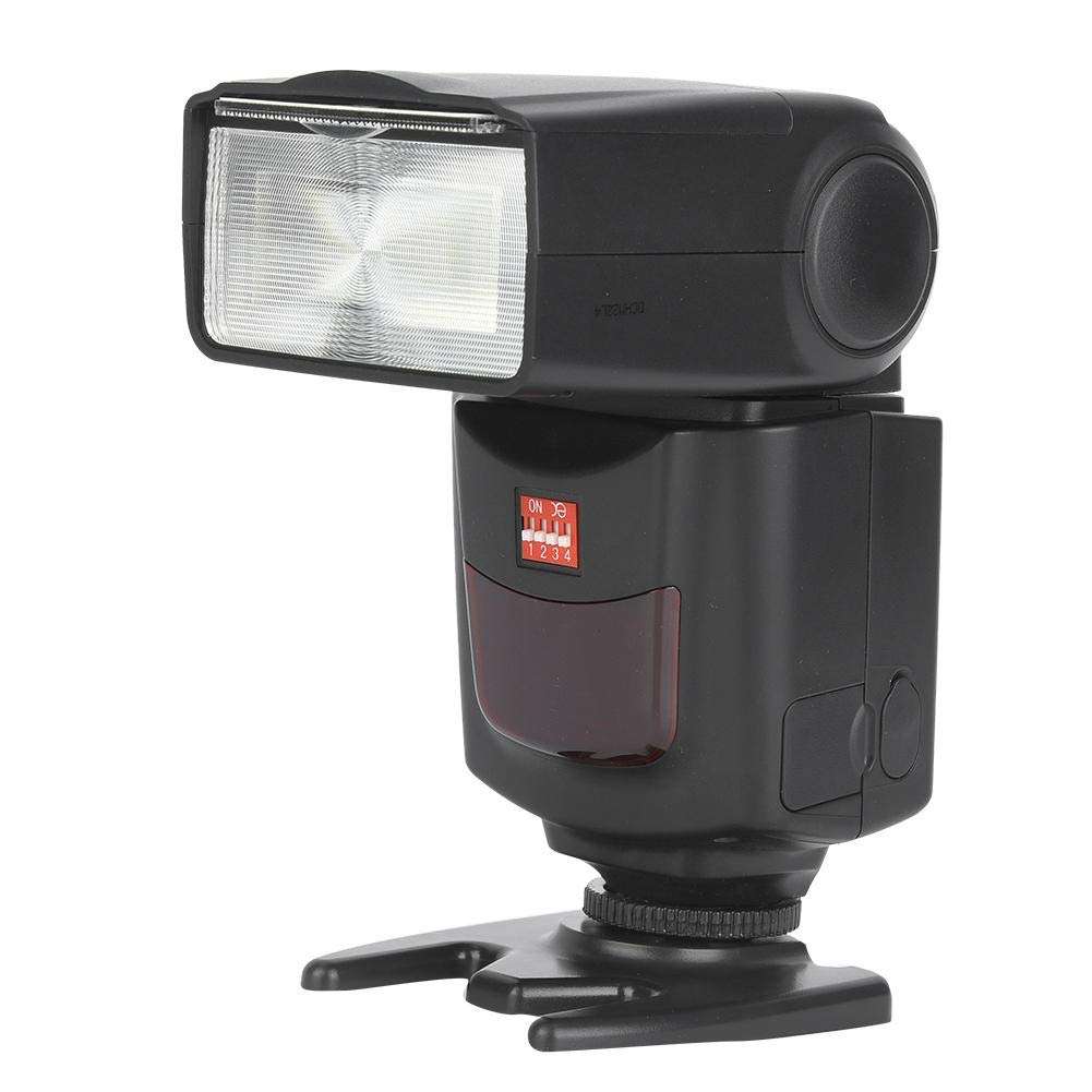 Flash Speedlite, GN60 LED Wireless S1 S2 Flash Mode Automatic Manual Zoom Triggering 1/8000s HSS, E-TTL On-Camera External Flash Light for Canon for Nikon SLR Camera 1