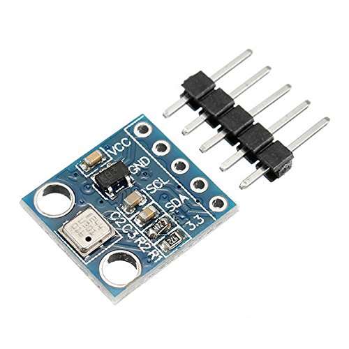 ZJYSM 3pcs GY-68 300-1100hPa BMP180 BOSCH Temperature Module Atmospherical Pressure Sensor Instead Of BMP085 High Precision Low Energy Consumption Temperature Output 8-Pin LCC I2C Interface Lead Unfre 1