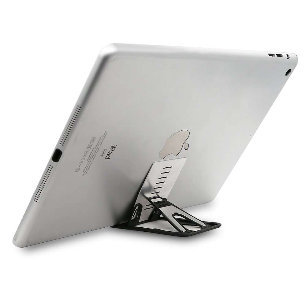 iMangoo for iPhone Kickstand, iPad Mini Kickstand, Multi-Angle Holder Tablet Dock Adjustable Foldable Cradle Portable Desk Stand Fold-up Smartphone Stands Holders for Apple iPhone, iPad, Samsung 5