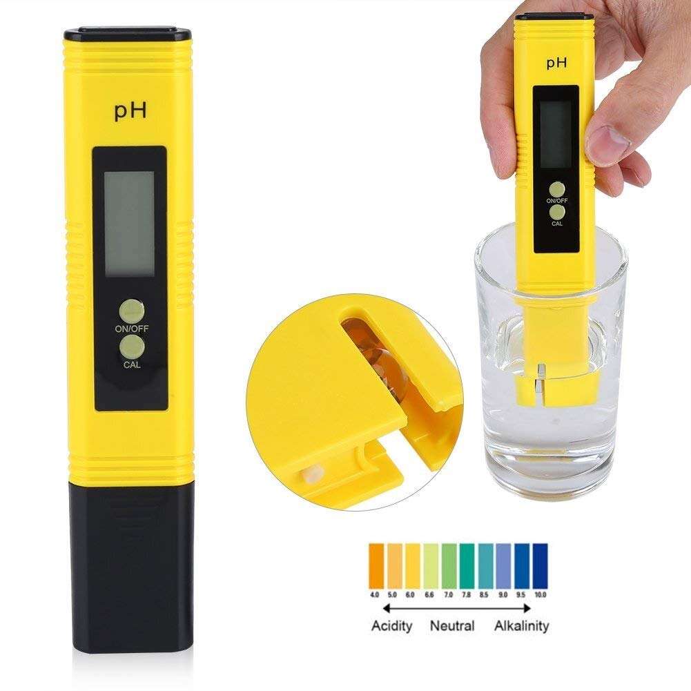 YYONGAO Water Quality Meter, Digital PH Meter, LDC Display Tester TDS Water Quality Temperature Meter Tester Pen for Personal Home Travel Field Operations 5