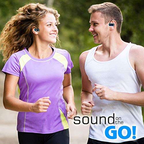 PYLE MP3 PLAYER, WATERPROOF, SPORTS, 8GB Memory, IPX8 Rating, USB Connection, Rechargeable Battery, Includes Earbuds, Perfect for Swimming, Running, Gym, Ergonomic Design, Sweatproof, Dustproof 4