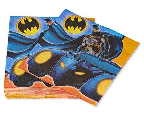 American Greetings Batman Party Supplies, Paper Lunch Napkins (48-Count) 3
