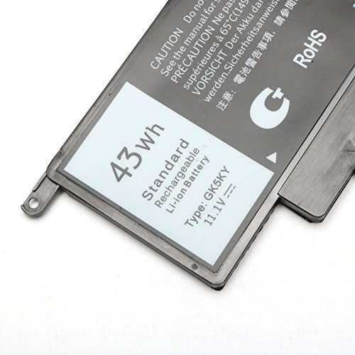 Onadrive New 11-3157 GK5KY Laptop Battery Replacement for Dell Inspiron 11 13 15 3147 3148 3152 7348 7352 7558 7568 Fits 04K8YH 92NCT 092NCT 4K8YH P20T 2