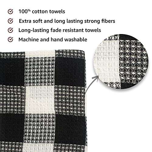 RiSE N SHiNE Cleaning Cloth Multipurpose Cleaning Cloth Kitchen Cleaning Cloth 340 GSM 40 X 60 cm Pack of 6 (Blue & Yellow) 3