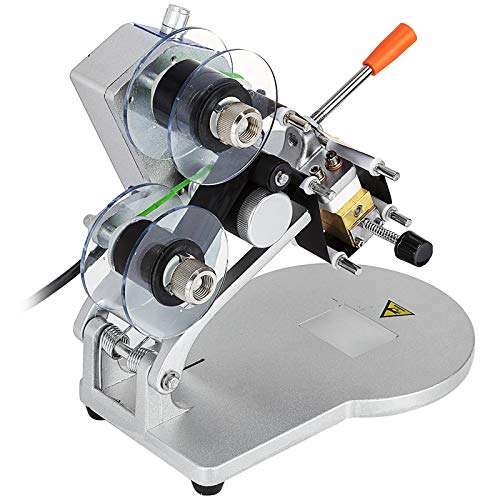 VEVOR Hot Stamp Printer 60W Manual Ribbon Code Printer 110V Thermal Date Coding Machine for All Kinds of Plastic Film and Other Flexible Packaging Products 2