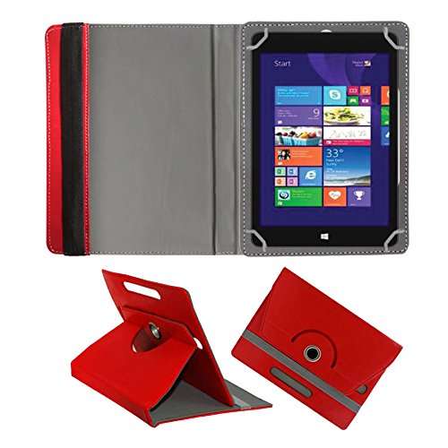 Fastway 360 Degree Rotating Tablet Book Cover Ball Slide Q27 Tablet (10.1 inch,16GB, Wi-Fi+4G+Voice Calling) Red 1