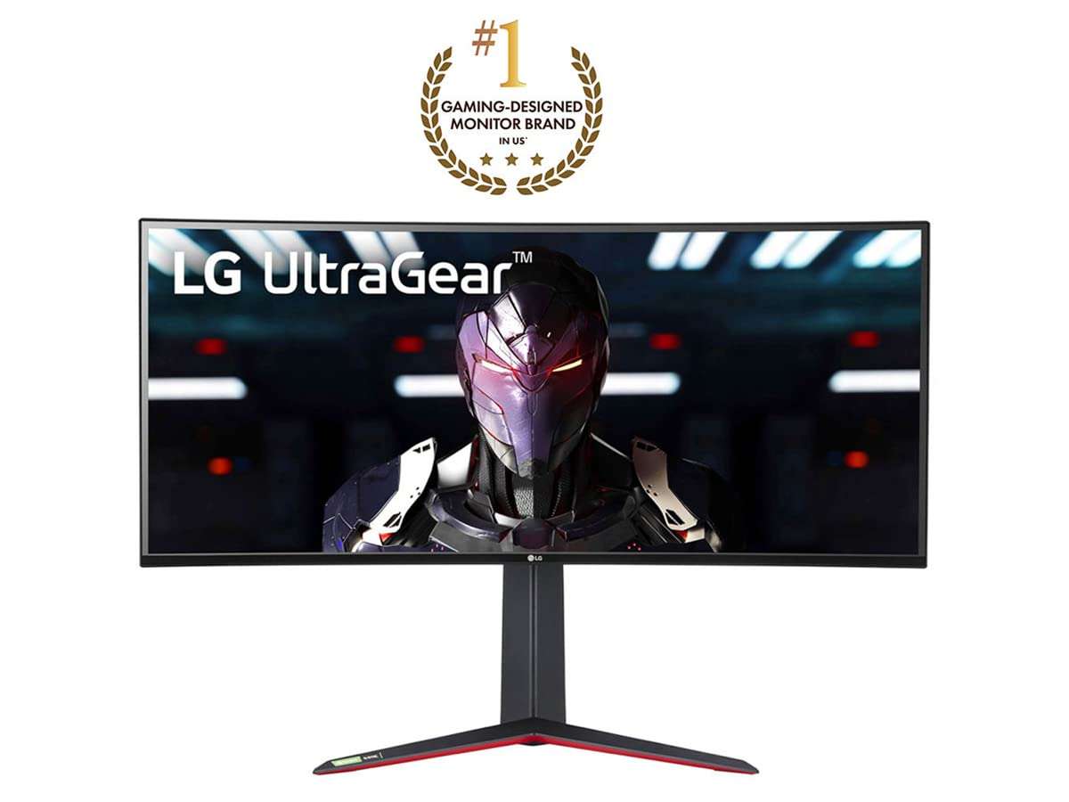 LG 34GN850-B 34 Inch 21: 9 UltraGear Curved QHD (3440 x 1440) 1ms Nano IPS Gaming Monitor with 144Hz and G-SYNC Compatibility - Black 2