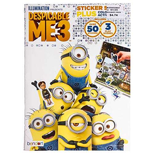 Bendon Kids Children Nickelodeon Disney Assorted Characters Theme Coloring & Activity Books (Minions) 5