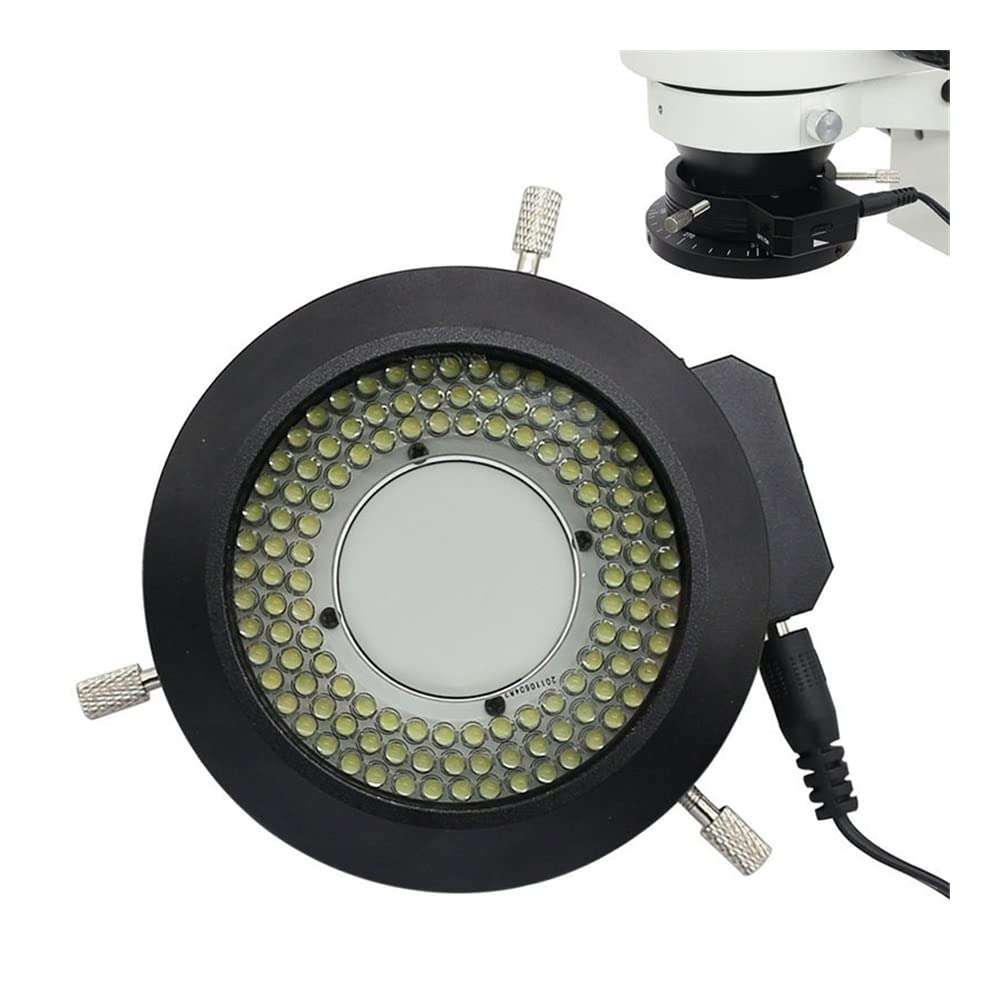 Microscope Microscope LED Ring Light Microscope Illuminators Diameter 62mm with Polarizer for Industrial Microscope Camera Light Source 1