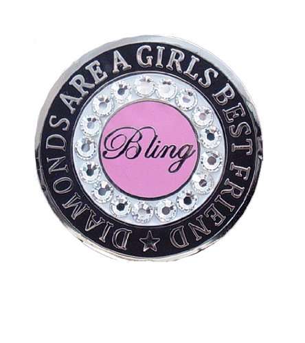 Bella Crystal Bling-Best Friend Hat Clip Set