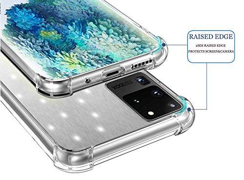 IWONE S20 Ultra 5G Case Eiffel Tower Designer Rubber Protective Skin Cover Shockproof Compatible for Samsung Galaxy S20 Ultra 5G Get Lost in Paris Creative Romantic Eiffel Tower Design 3