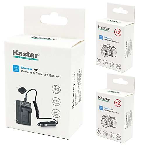Kastar Battery (4-Pack) and Charger for Canon BP-511, BP-511A, BP511, BP511A and EOS 5D, 10D, 20D, 30D, 40D, 50D, Digital Rebel 1D, D60, 300D, D30, Kiss Powershot G5, Pro 1, G2, G3, G6, G1, Pro90 etc. 6