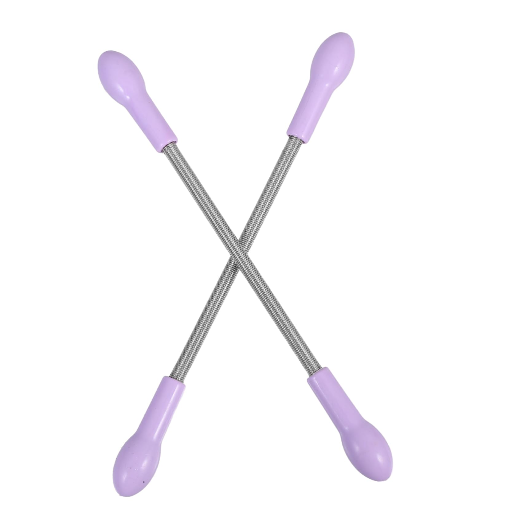 FOYTOKI 2Pcs Stainless Steel Facial Hair Remover Threading Tool Portable Epilator for Quick and Hair Extraction Spring Design for Easy Use
