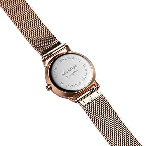 MVMT Avenue Women's Watch - Classic Minimalist Style - 3 ATM/30 Meters Water Resistance - 28 mm 4