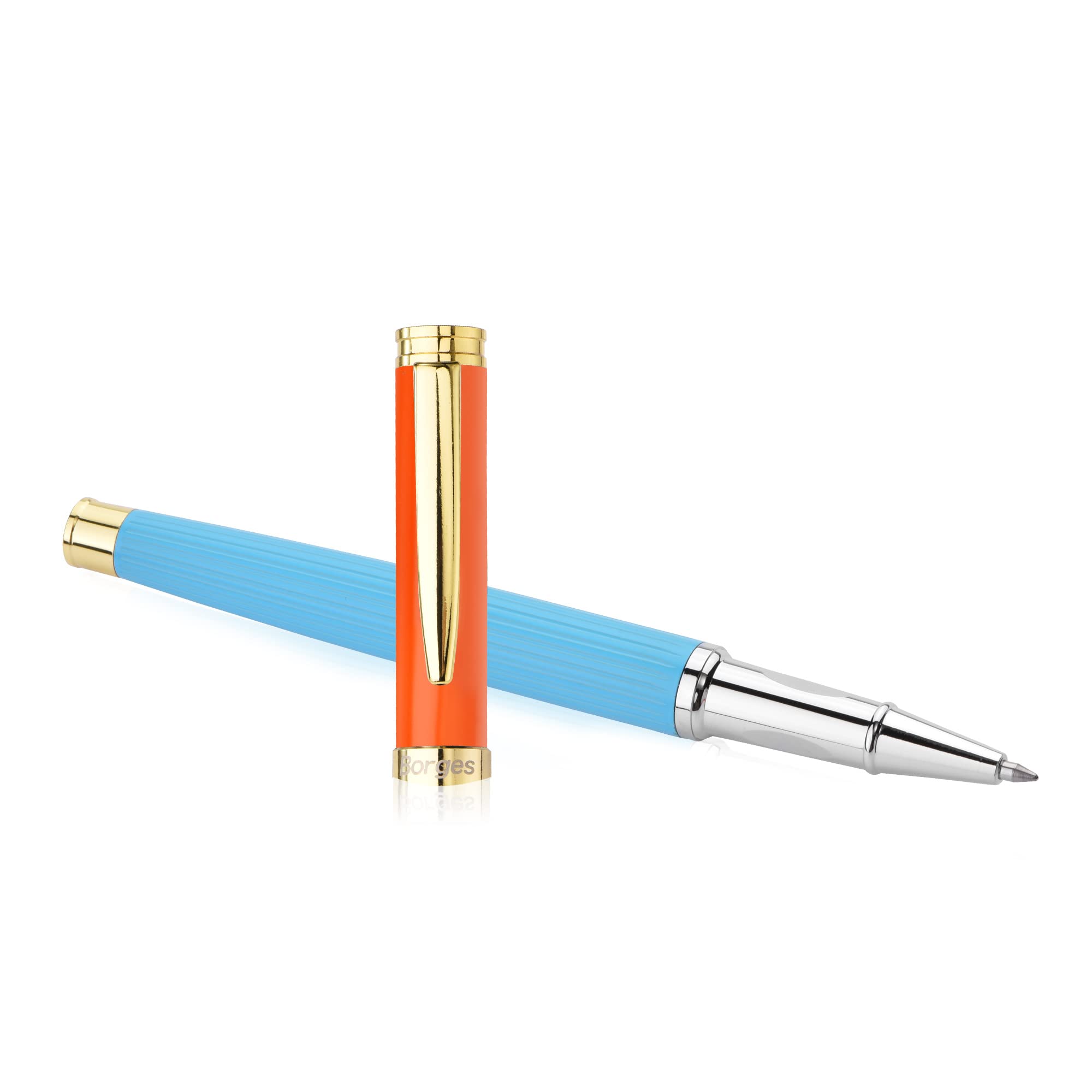 Premium Signature Pen Set - Elegant Business Gift Ballpoint Pens for Men & Women, Smooth Writing, Professional Office Desk Accessory, 2-Piece Luxury Ballpoint Pen Set。