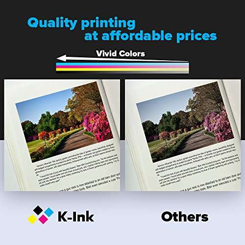 K-Ink Compatible Ink Cartridge Replacement for Brother LC-3013 LC3013 LC-3013BK LC3013BK for MFC-J487DW MFC-J491DW MFC-J497DW MFC-J690DW MFC-J895DW Inkjet Printers (3 Black) 3