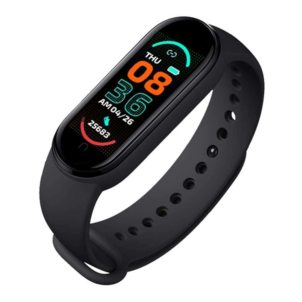 Texton M6 Smartband Bracelet - Sports Smart Band Wristband with Heart Rate Monitor and Multiple Activity Features, Suitable for Men and Women. 1