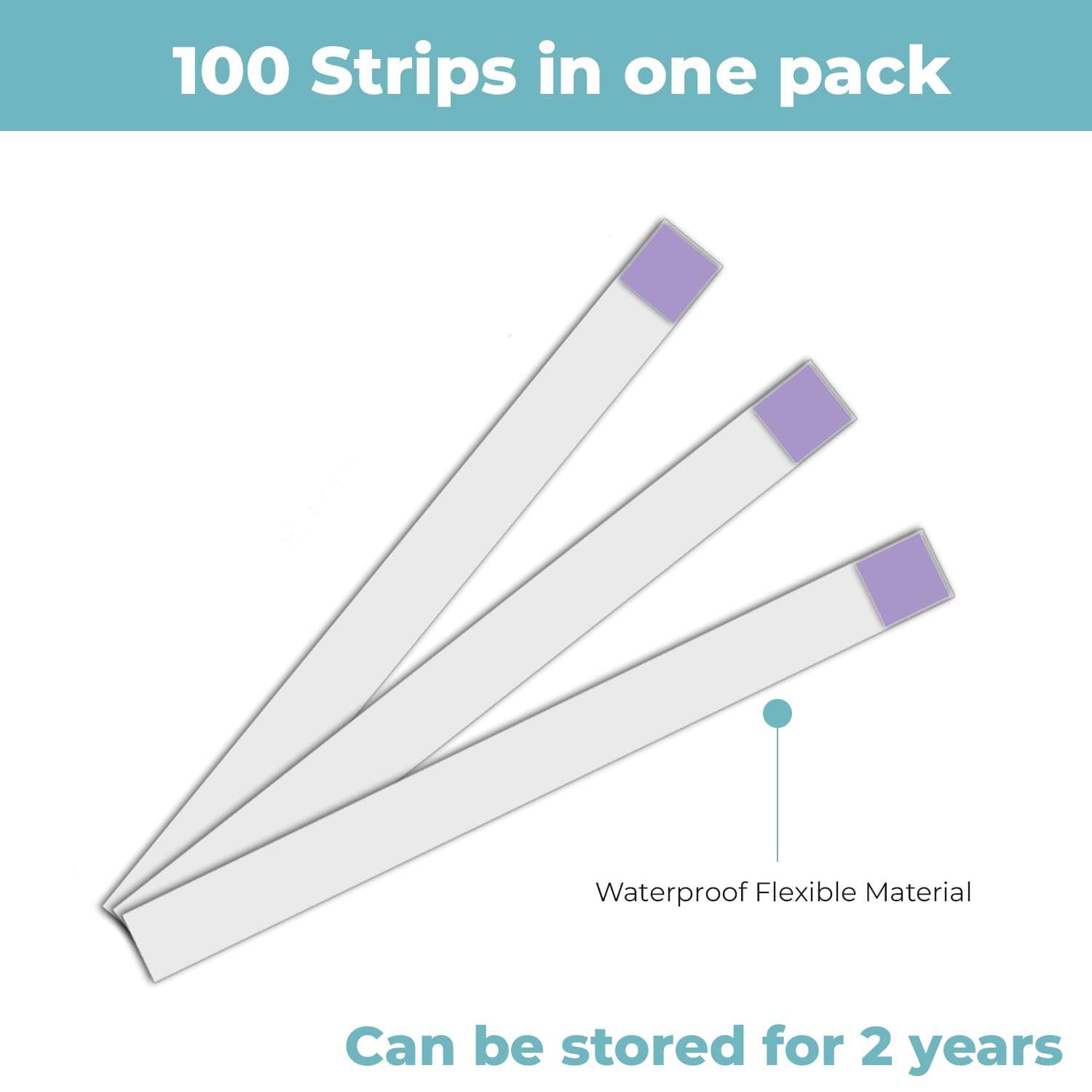 Clear Response 100 Water Testing Strips, Water Quality Test Strips Freshwater Test Kit for Hardness 5